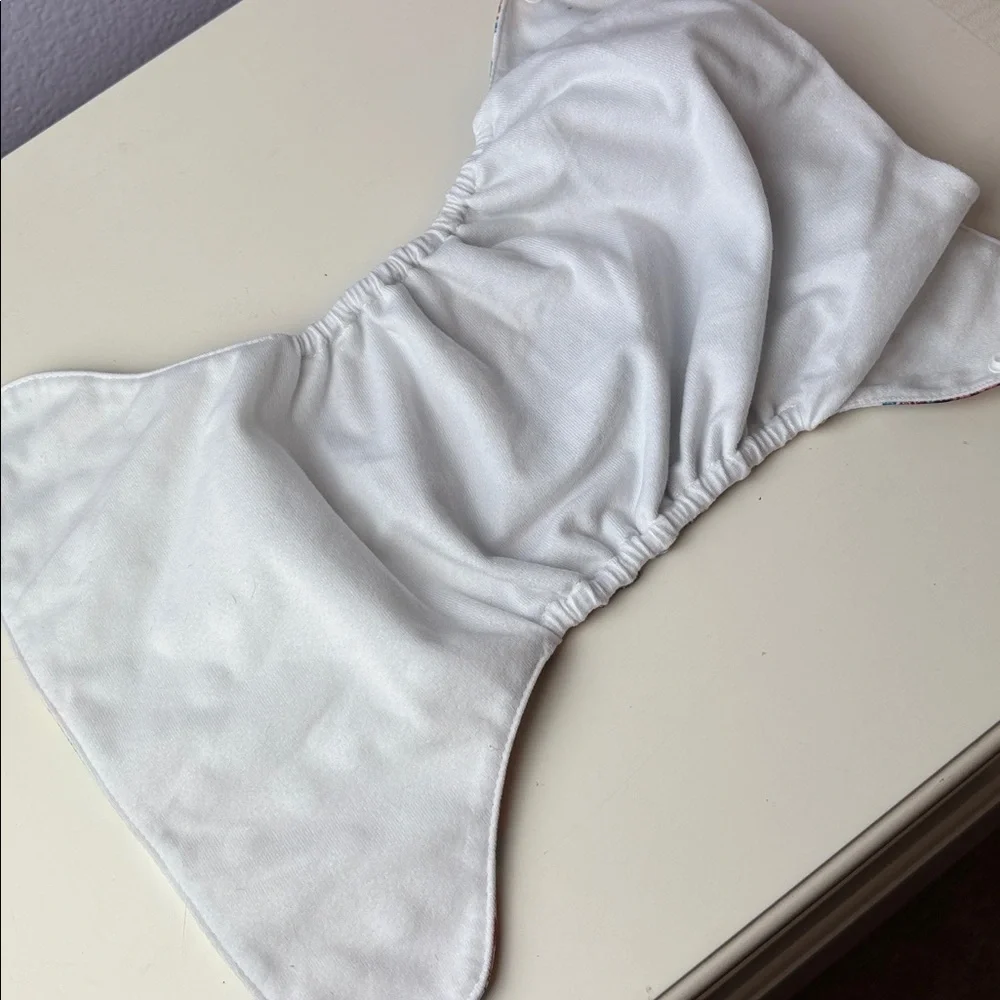 NEW Mama Koala Vibrant Noodle Print Cloth Diaper Cover with MK Insert